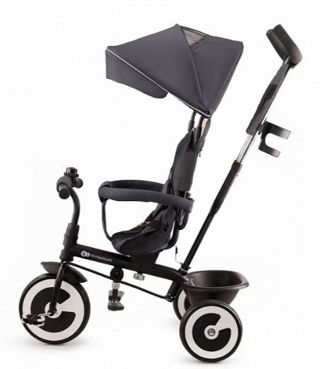 Tricycle gris Kinderkraft - Trésor de bébé